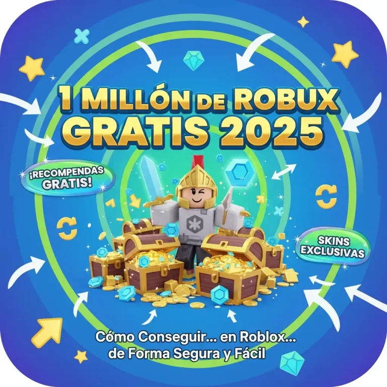 1 Millón de Robux Gratis en Roblox