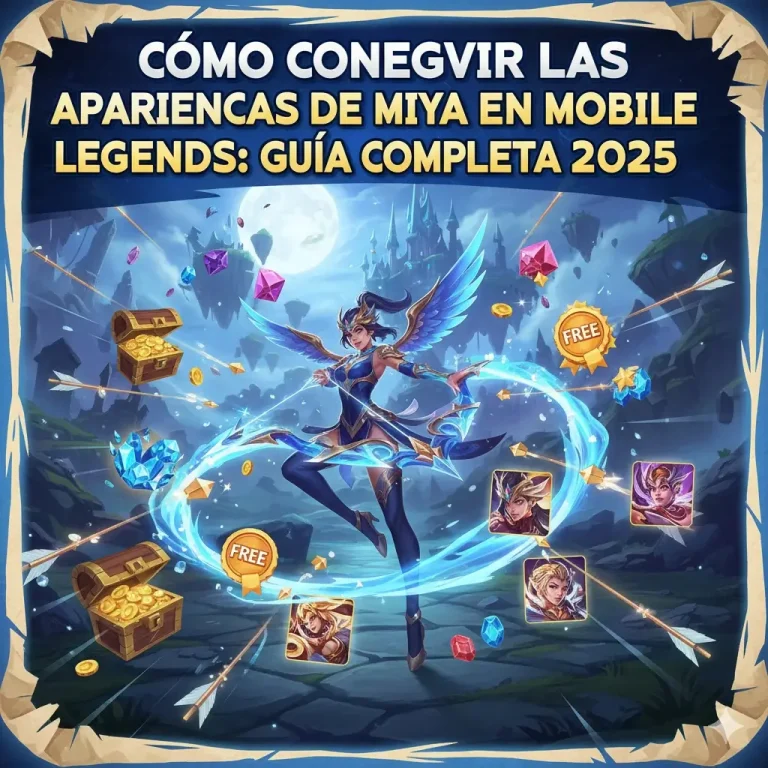 Apariencias de Miya en Mobile Legends