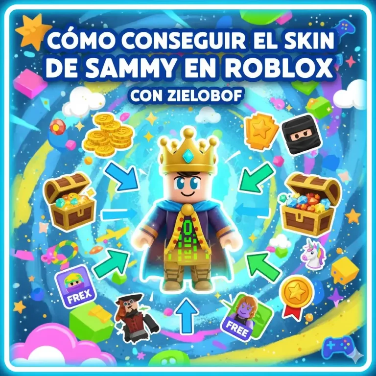 Como conseguir el skin de Sammy en Roblox con Zielobof