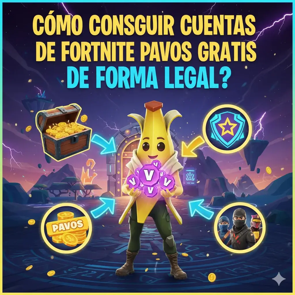Cuentas gratis Fortnite