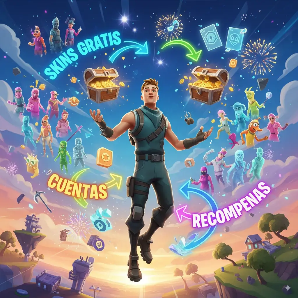 Cuentas Fortnite con skins gratis