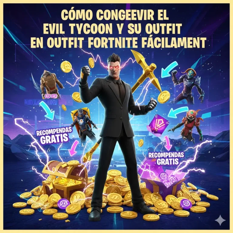 Consigue Evil Tycoon y Outfit en Fortnite