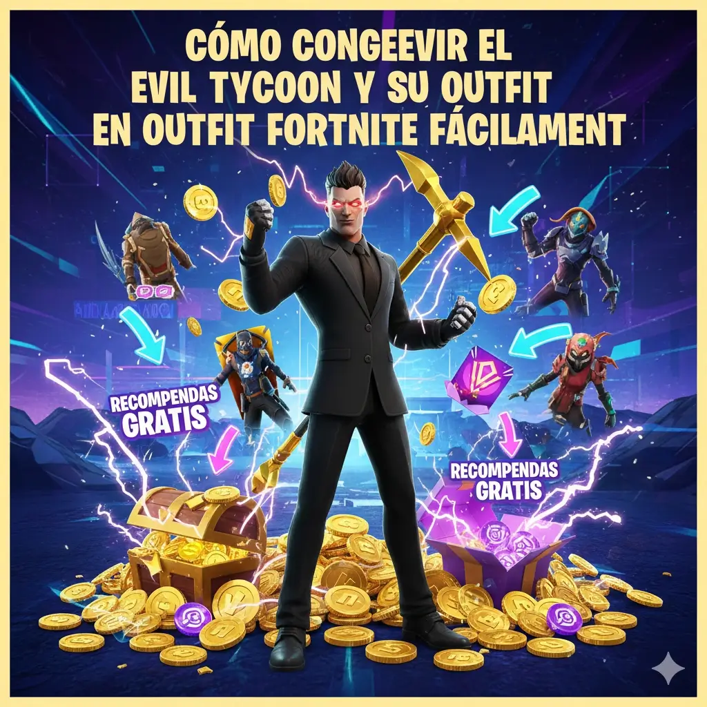 Consigue Evil Tycoon y Outfit en Fortnite