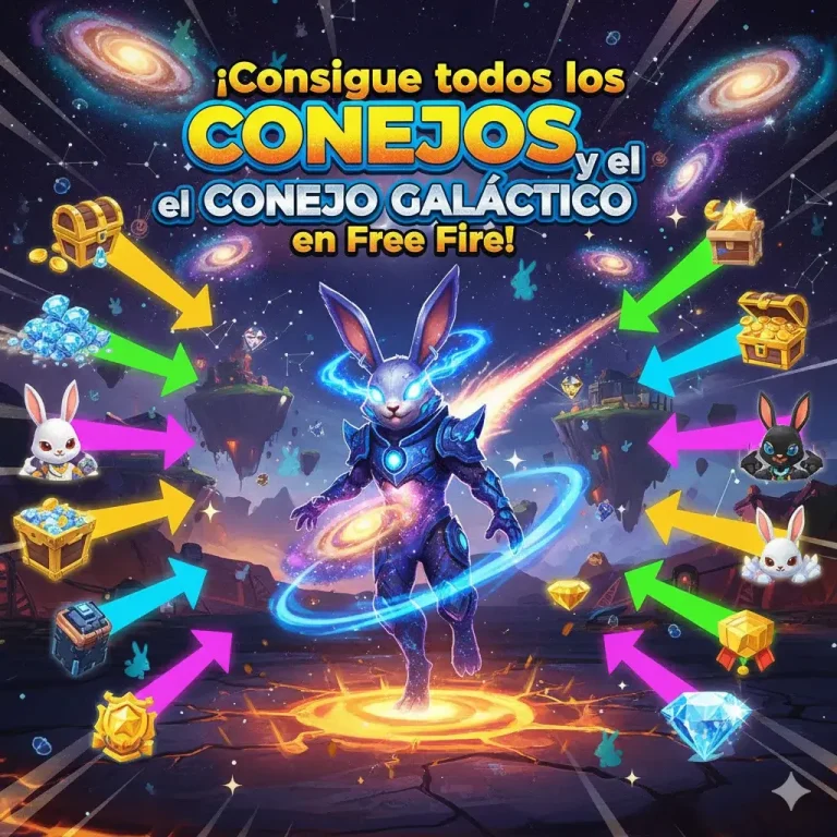 Consigue todos los conejos en Free Fire
