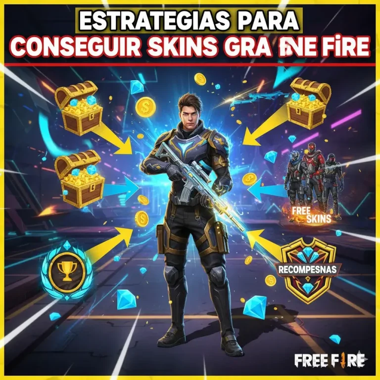 Estrategias para Skins Gratis en Free Fire