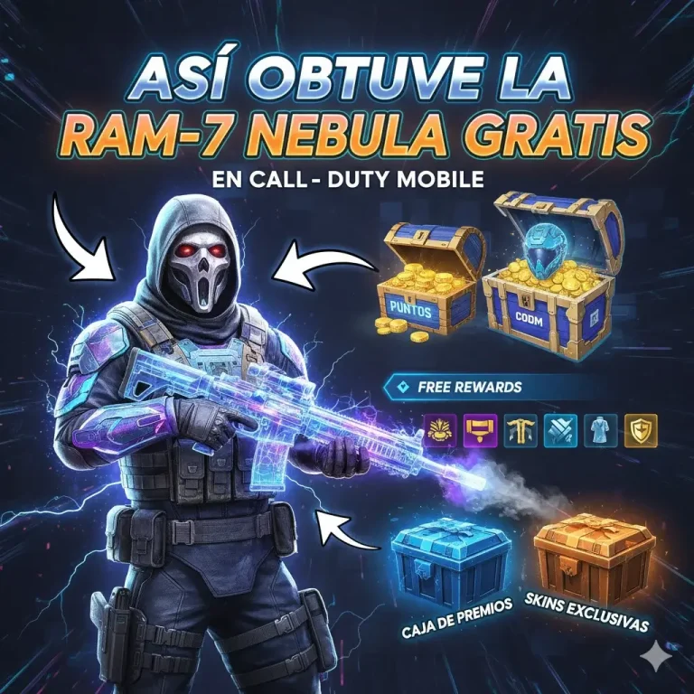 RAM-7 Nebula gratis en COD Mobile
