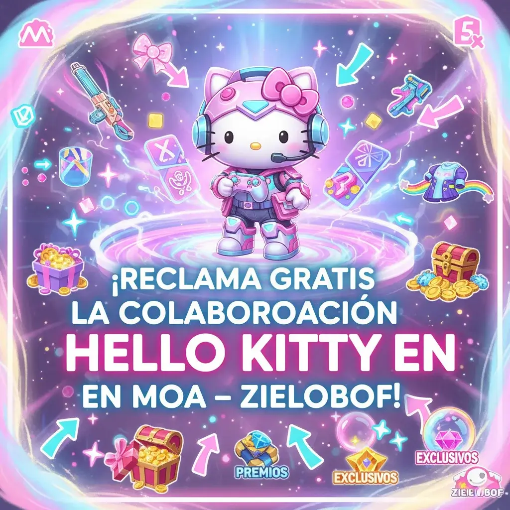 Reclama la colaboración gratuita de Hello Kitty en MOA